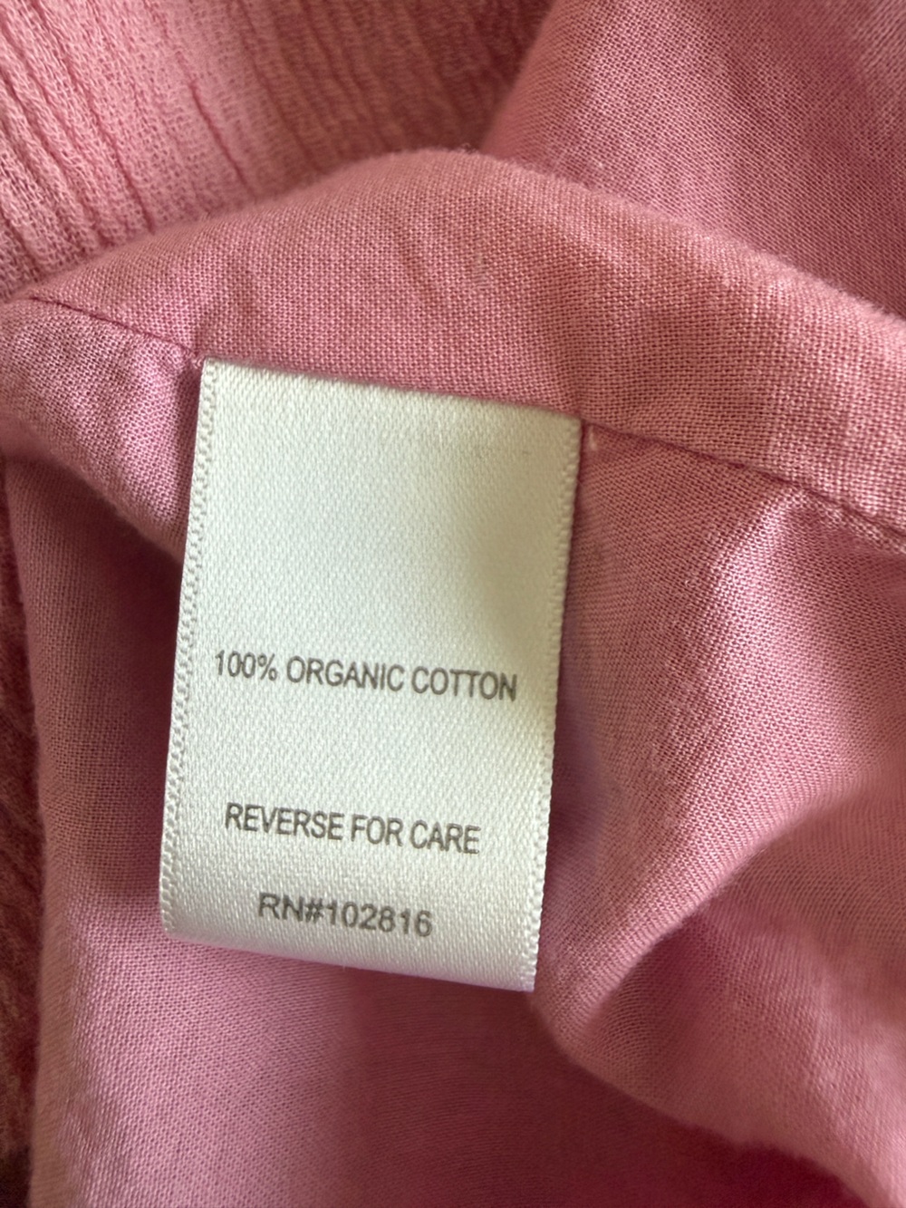 Garnet Hill Pink Halter Swim Coverup (M) - Picture 5 of 7
